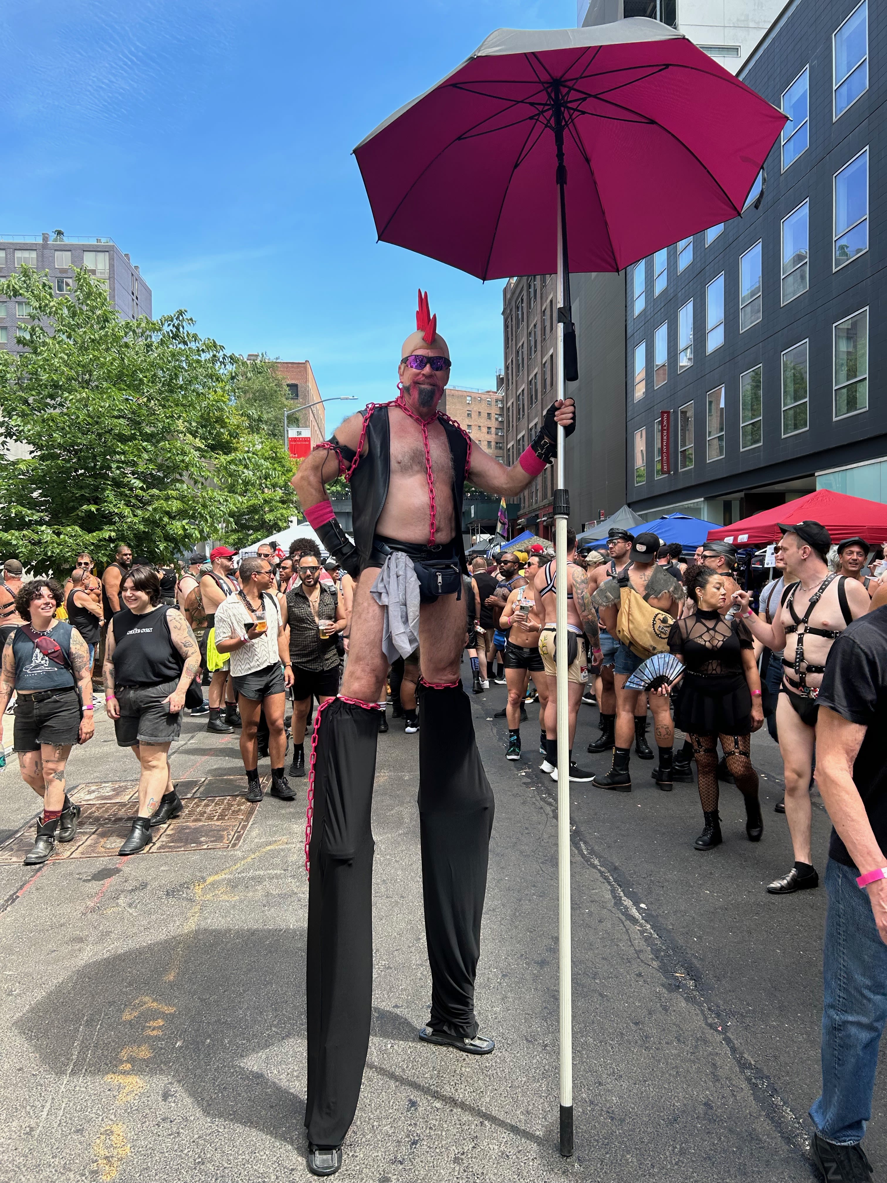 The kink and Leather communities at Folsom Street East, 2024